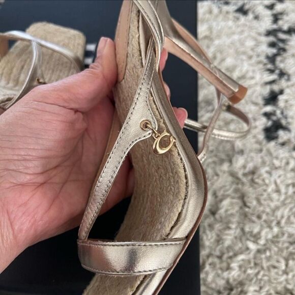 Coach Women's Silver and Gold Courts - Picture 6 of 7